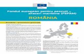 afaceri maritime (FEPAM) ROMÂNIA - ec.europa.eu · Există cote pentru două specii din Marea Neagră: calcan și șprot. În 2015, cota pentru șprot a fost de 3 500 tone, iar pentru