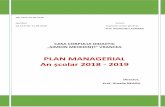 Plan managerial - ccdfocsani.ro managerial 2018 2019.pdf · îndrumare şi control, precum şi pentru personalul didactic auxiliar din învăţământul preuniversitar în limba română,