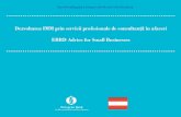 Dezvoltarea IMM prin servicii profesionale de consultanţă ...business-review.eu/wp-content/uploads/2016/04/Prezentare-EBRD-for-BR... · •În primul an după finalizarea auditului