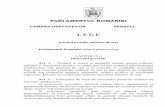 PARLAMENTUL ROMÂNIEI - semperfidelis.ro filedefiniţi de Legea nr. 384/2006 privind statutul soldaţilor şi gradaţilor profesionişti, cu modificările şi completările ulterioare,