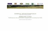 GHIDUL SOLICITANTULUI - galsargetia.ro · Corelare cu analiza SWOT. În teritoriul GAL au fost identificate oportunități de dezvoltare a unor activități neagricole pentru fermieri