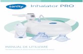 Inhalator PRO - feo.ro file3 INTRODUCERE Stimate client, Acest nebulizator este un dispozitiv medical de înaltă calitate pentru terapia prin inhalare pentru astm, bronșită cronică
