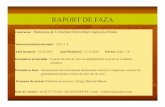 RAPORT DE FAZA - madr.ro · -Influentele modificarilor climatice asupra domenului orizicol pe plan international ;-Influentele modificarilor climatice asupra domenului orizicol pe