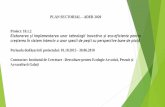 PLAN SECTORIAL ADER 2020 - madr.ro · Probe şiverificăriiniţialeale bazinelor de creştere Verificarea etanşeităţiiîmbinărilorla instalaţiade alimentare şievacuare a bazinelor