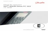 Ghid de operare VLT AQUA Drive FC 202 110 – 400 kWfiles.danfoss.com/download/Drives/MG21A446.pdf · ghid de operare, lângă convertizorul de frecvență. VLT ... Convertizorul