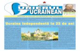 Ucraina Independentã la 23 de ani - uur.ro 269_270.pdf · Revista „Curierul ucrainean“ va relata pe larg marcarea aniversãrii în România ºi în Ucraina ºi - aºa cum se