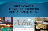 In cele 2 hoteluri ale noastre din Pitești și Bușteni găsițiliceulastra.ro/images/documente/PREZENTAREFEASTRAHOTEL.pdf · Suntem o echipă tânără și dornică de afirmare