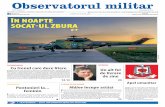 Observatorul militar - presamil.ropresamil.ro/wp-content/uploads/2018/04/Ziar-35.pdf · cu avioane ale piloţilor de la Aeroclubul României, Ia- cării Acrobaţi , dar şi a altor