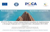 România inventivă. România competitivă. · personalului, urmat de fiscalitatea ridicată. Conform ultimului „Global Competitiveness Report 2017 - 2018”, România se afla pe