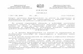 Ministerul Afacerilor Interne al Republicii Moldova · cunoaşterea cerinţelor prezentului Regulament şi Instrucţiunilor de utilizare a mijloacelor tehnice, în termen de o lună