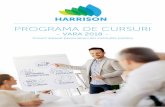 PROGRAMA DE CURSURI - harrison.roharrison.ro/media/uploads/events/Programa_de_cursuri_-_Vara_2018_-_41... · • Elemente de stare civilă. Transcrierea actelor de stare civilă.