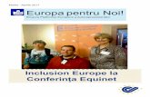 Martie - Aprilie 2017 Europa pentru Noi!inclusion-europe.eu/wp-content/uploads/2015/11/Newsletter-March-and... · Ei primesc cazuri de discriminare. Încearcă, de asemenea, să-i