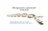 Raport anual 2018 - smalba.rosmalba.ro/wp-content/uploads/2019/03/Raport-2018.pdf · beneficia, pe plan social şi / sau profesional. • Reprezentarea membrilor în raport cu autorităţile