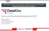 Prezentare DK GDPR - health.ro · Evaluare inițială Generare Registru de ... Surse Procesare Modalitati Activitati Scopuri Destinatari Companii Categorii Persoane cu acces la DCP