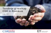 Tendinţe şi realităţi CSR în România - stiri.ong›e_și_realități_csr_în... · Studiul are la bază un chestionar aplicat în perioada 25 aprilie – 25 mai 2016. În raport