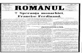 Anal IV Arad, Marţi 17130 Iunie 1914. Nr. 131 ABONAMENTUL ... · Azi, Luni la orele 10 am primit din Bucureşti în tâia depeşă: „Românul" Arad. „întreaga Românie, îndeosebi