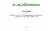 RAPORT - odimm.md ODIMM 2012 FINAL.pdf · 1 RAPORT privind realizarea Planului de Activitate al Organizaţiei pentru Dezvoltarea Sectorului Întreprinderilor Mici şi Mijlocii din