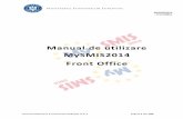 Manual de utilizare MySMIS2014 Front Office - fonduri-ue.ro · MySMIS2014 – FrontOffice Versiune Manual 0.4.3/Versiune Aplicație 3.2.1 Pagina 6 din 190 EVIDENŢA MODIFICĂRILOR