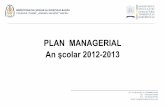 An şcolar 2012-2013 - ctas.ro managerial saligny 2012-2013.pdf · Monitorizare, consiliere, control, evaluare, bazate pe reguli şi proceduri clar exprimate; Recunoaşterea şi recompensarea