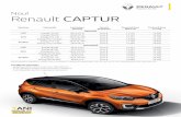 Noul Renault CAPTUR - autocobalcescu.ro produs... · Pachet legislativ obligatoriu conform Ord. 2218/2005 în valoare de 48,84 € fără TVA, sau 58,12 € cu TVA. Toate prețurile