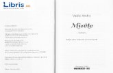 Mirele - Vasile Andru - cdn4.libris.ro - Vasile Andru.pdf · Vasile Andru incruntare, firX surAsurile mieroase, convenlionale. Deci se uiti la mine firi inglduir-rf5, de parci l-ag