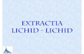 EXTRACTIA LICHID - cadredidactice.ub.rocadredidactice.ub.ro/gavrilalucian/files/2017/01/Extractia-L-L-1.pdf · TEHNICI DE SEPARARE © Lucian GAVRILA 5 CONCEPTE DE BAZA • Se considera