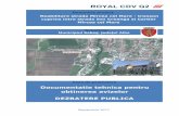 Documentatie tehnica pentru obtinerea avizelor · utilităţi existente (gaz, energie electrică, telefonie etc.) în cadrul documentaţiei de avizare a lucrărilor de intervenţii