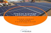 Oferta Casa Verde Panouri Fotovoltaice - Alaska Energies ... · C A S A V E R D E S I S T E M E F O T O V O L T A I C E 2 0 1 9 P A G I N A 2 12 panouri fotovoltaice 310 Wp monocristaline