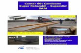 Cantar 60t Camioane Super Relocabil Superslim SAM · CANTAR USOR TRANSPORTABIL intr-un singur Camion-TIR(6m-8t) inclusiv rampile, iar pentru desc Æ rcare/asamblare folosim stivuitor/vol