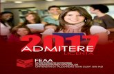 Brosura A4 - FEAA UAIC · a performanțelor anse în procesul academic, FEAA dă valoare diplomei universitare pe piața muncii. În condițiile transformărilor care se produc în