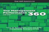 Top Management 360 - acumenintegrat.ro · interesați de implementarea unui sistem integrat de management al performanței. Cele 4 programe de dezvoltare profesională oferă participanților