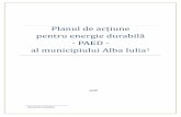 Planul de acțiune pentru energie durabilă - apulum.ro · privind obligativitatea înregistrării principalilor indicatori de consumuri energetice în domeniul administrațiilor