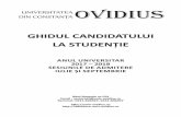 UNIVERSITATEA OVIDIUS - Admitereadmitere.univ-ovidius.ro/wp-content/uploads/2013/04/ghidul-candidatului-2017.pdf · Concursul de admitere la studii universitare de doctorat în cadrul