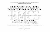 Societatea de Ştiinţe Matematice din România Filiala Caraş ...matestn.ro/mate/Matematica in judet/RMCS PDF/RMCS 37, varianta TIPAR.pdf · propriu-zis a fost eşecul din clasa