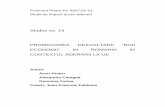 Studiul no. 14 PROMOVAREA DEZVOLTARII “NOII ECONOMII” IN ...ier.gov.ro/wp-content/uploads/publicatii/Pais1_studiu_14_ro.pdf · stimulatorii (împartit în canale de transmisie