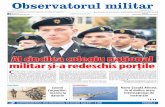 Observatorul militar - presamil.ropresamil.ro/wp-content/uploads/2018/09/Ziar-36.pdf · vor fi apreciați de o comisie de evaluare, pe timpul tragerilor de luptă antiaeriene și