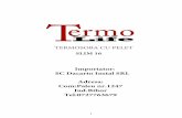 TERMOSOBA CU PELET SLIM 16 - termolife.rotermolife.ro/wp-content/uploads/2017/05/Manual-termosoba-SLIM-16.pdf · Centrala vine achipata cu sisteme de siguranta automate de inalta