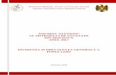 ANUARUL STATISTIC AL SISTEMULUI DE SĂNĂTATE DIN …ansp.md/wp-content/uploads/2014/07/11.Incidenta-si-prevalenta-generala... · Ministerul Sănătății, Muncii și Protecției