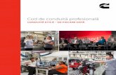 Cod de conduită profesională - cummins.com · 2 Codul Cummins de conduită în afaceri De aproape 100 de ani, clienții, angajații, acționarii și comunitățile se bazează pe