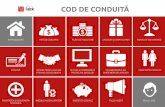 COD DE CONDUITĂ - falck.com · SFERA ȘI MODUL DE APLICARE Acest Cod de conduită („Codul”) înlocuiește fostul Cod de conduită pentru angajați și furnizori și va fi revizuit