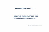 MODULUL 7 - lbi.rooana/2011-2012/bolintineanu/competente digitale/Curs M7... · studiate folosind motoarele de căutare; utilizarea acestora într-un referat . M 7 Informaţie şi