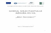 GHIDUL SOLICITANTULUI - tarnava-mare.ro file2 Ghidul Solicitantului este un material de informare tehnică a potențialilor beneficiari ai Fondului European Agricol pentru Dezvoltare