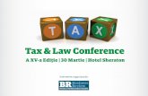 Tax & Law Conference - Business Reviewbusiness-review.eu/wp-content/uploads/2016/03/Intro-Presentation-Tax... · Tax & Law Conference 15 evenimente Peste 1500 de participan˝i 110