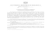 GUVERNUL REPUBLICII MOLDOVA - gov.md · Raportului naţional privind starea mediului în Republica Moldova; 5) crearea și administrarea cadastrelor și registrelor speciale, administrarea