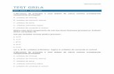 TEST GRILA - lthc.rolthc.ro/docs/2016_2017/Test.pdf · Informatică aplicată TEST GRILA TEST GRILĂ - REZOLVAT 1.Structura de principiu a unui sistem de calcul contine urmatoarele