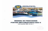  · Ministerul Agriculturii Rurale DGP-AMPOP propus POP 2007 2013 Manual de procedurå pentru implementarea Axei 4 cod Manual: M07 -13 rev pagina 3