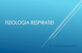 FIZIOLOGIA RESPIRATIEIfiziologie.ro/didactic/2016-2017/cursuri/s2c8 Fiziologia Respiratiei I.pdf · FIZIOLOGIA RESPIRATIEI Dr. Ioana Stefanescu. NOTIUNI INTRODUCTIVE. COMPORTAMENTUL