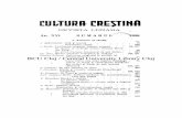 CULTURA CREŞTINA - documente.bcucluj.rodocumente.bcucluj.ro/web/bibdigit/periodice/culturacrestina/1936/... · Şi vreme de 16 ani, „Cultura Creştină" a umplut într'ade văr