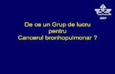 De ce un Grup de lucru SRP pentru Cancerul bronhopulmonar ce un grup de lucru pentru... · cancerul pulmonar domina tabloul actual al malignitatilor primul loc –statistici de mortalitate