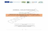 GHIDUL SOLICITANTULUI - galconfluentemoldave.ro · documentele, avizele și acordurile pe care trebuie prezentate, modelul Cererii de finanțare, al Studiului de fezabilitate , al